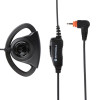 Motorola Part PMLN7159 D-Ring Earpiece with PTT Mic works with the TLK100 WAVE two way radio and the SL300 series.