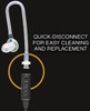 Director Noise Canceling 2-Wire Surveillance Earpiece
NOTE: DIRECTIONAL MICS MUST BE PLACED WITHIN ONE INCH OF MOUTH WHEN SPEAKING.
2-Wire Surveillance earpiece.
DIRECTIONAL Microphone. Reduces Background Noise.
PRO Armature Speaker for stealth look and super loud / clear audio.
Kevlar Reinforced Cabling.
Clear Audio Acoustic Coil Tube 