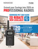 Kenwood Promo Get Up To $30 Off Each Radio