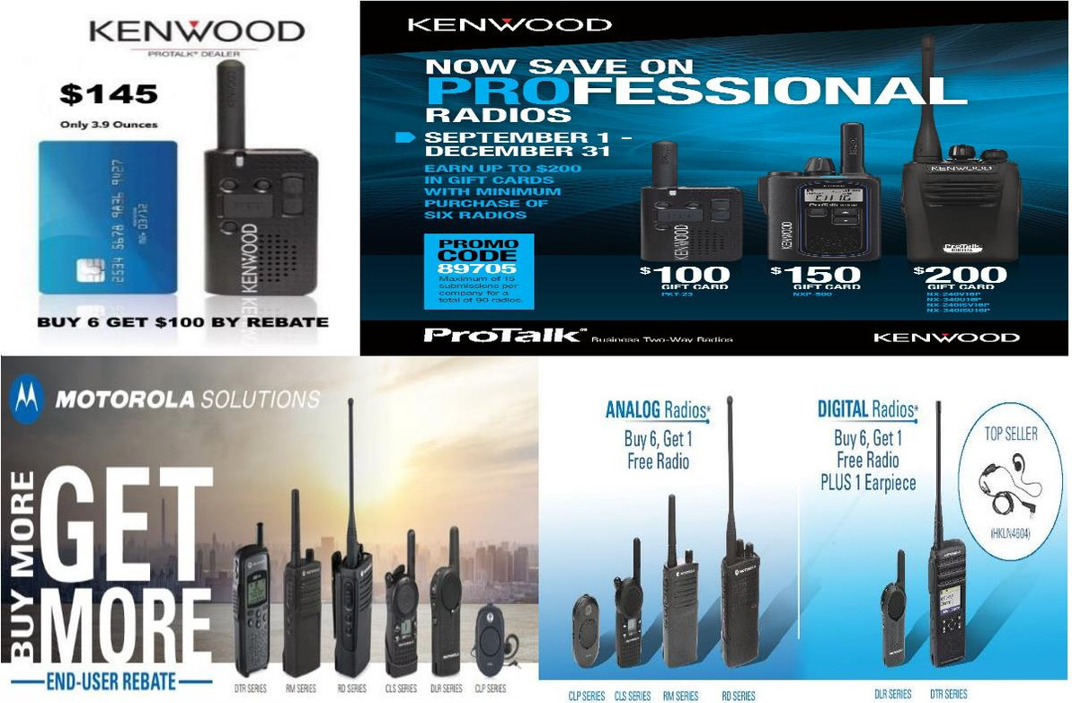 Kenwood PKT23 UHF 2way radio provides 1.5 watt transmit power, 4