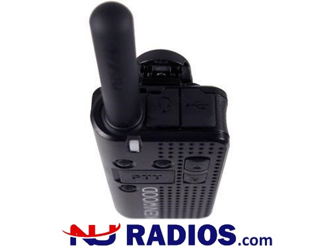 Kenwood PKT23 UHF 2way radio provides 1.5 watt transmit power, 4 channels, and up to 15 hours