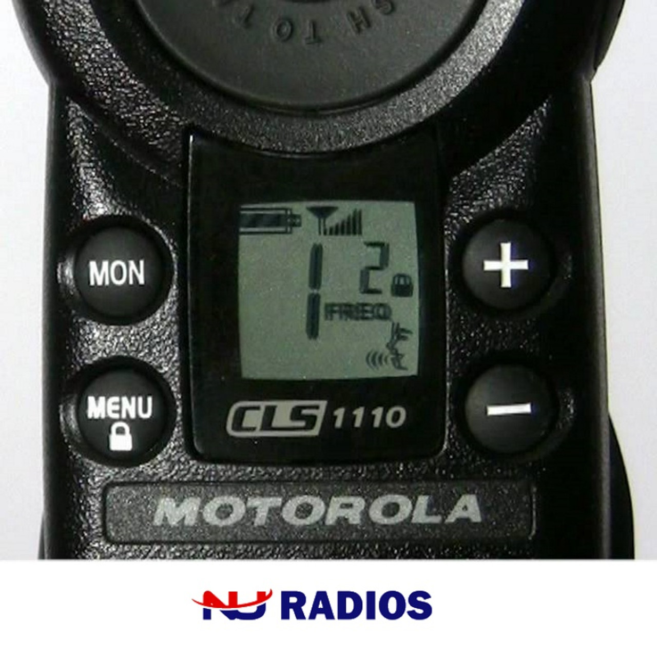 Motorola CLS1110 UHF Two Way Radio for business is a single channel walkie  talkie that includes a holster, battery, charger and more.