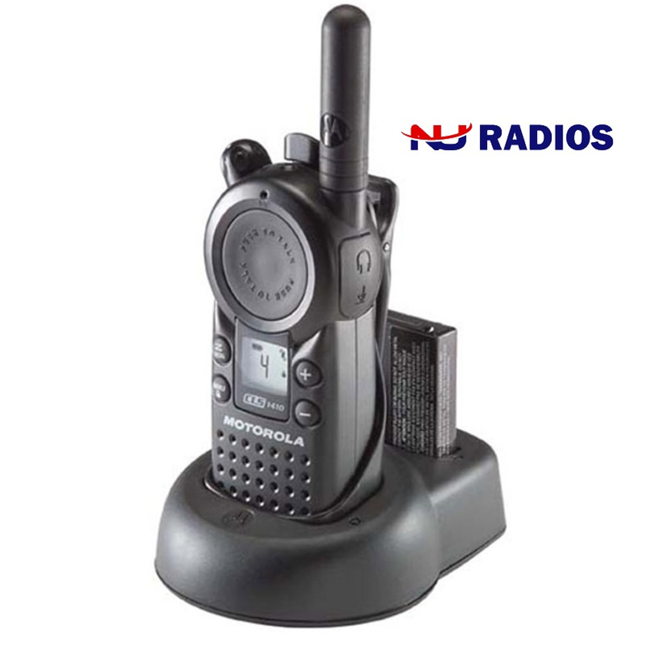 Pack of Motorola CLS1410 Two Way Radio Walkie Talkies - 1