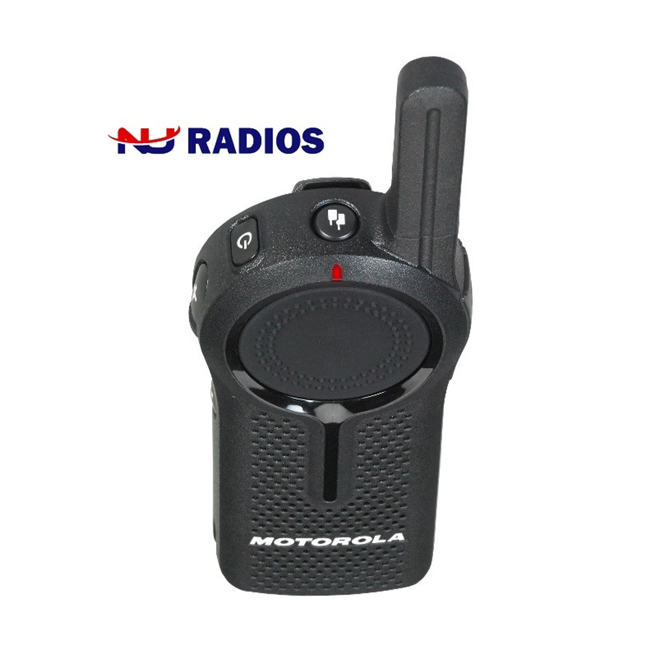Motorola DLR1060 6CH Digital 2-Way Radio for business is a LICENSE FREE walkie  talkie that includes a holster, battery and AC charger.