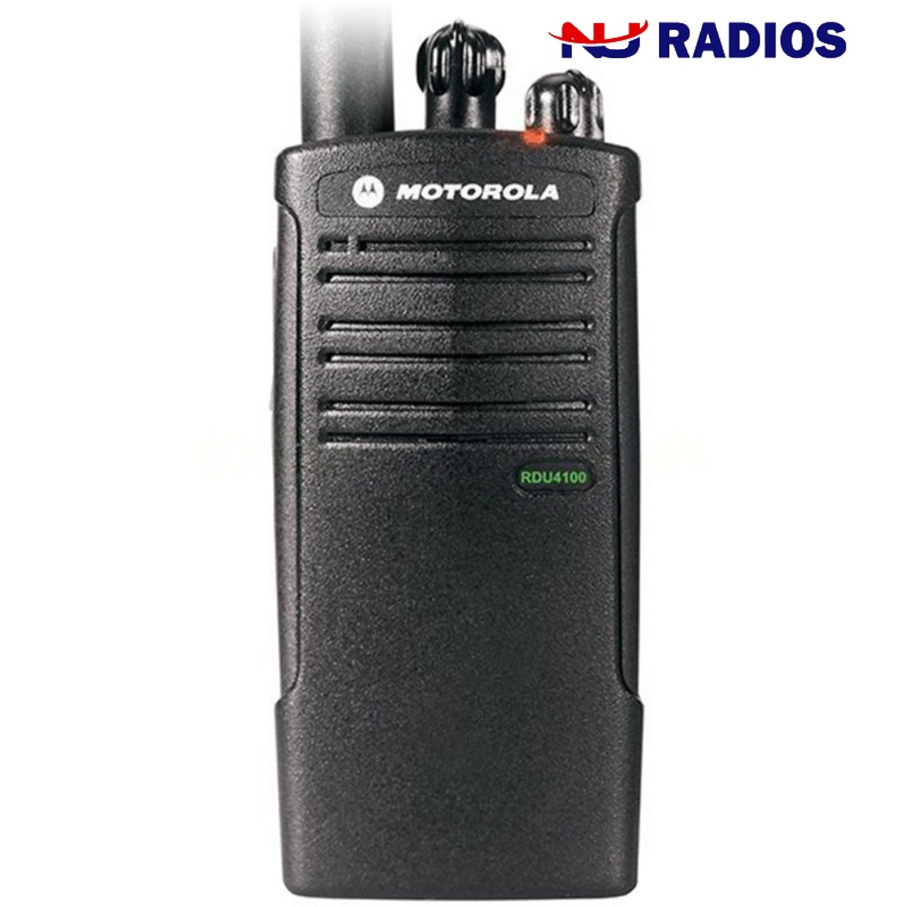 Motorola RDU4100 Watt Business 2-Way UHF Radio is just what you need.  This radios is a workhorse and gets the job done. Perfect for construction  sites, schools, large warehouses and malls.