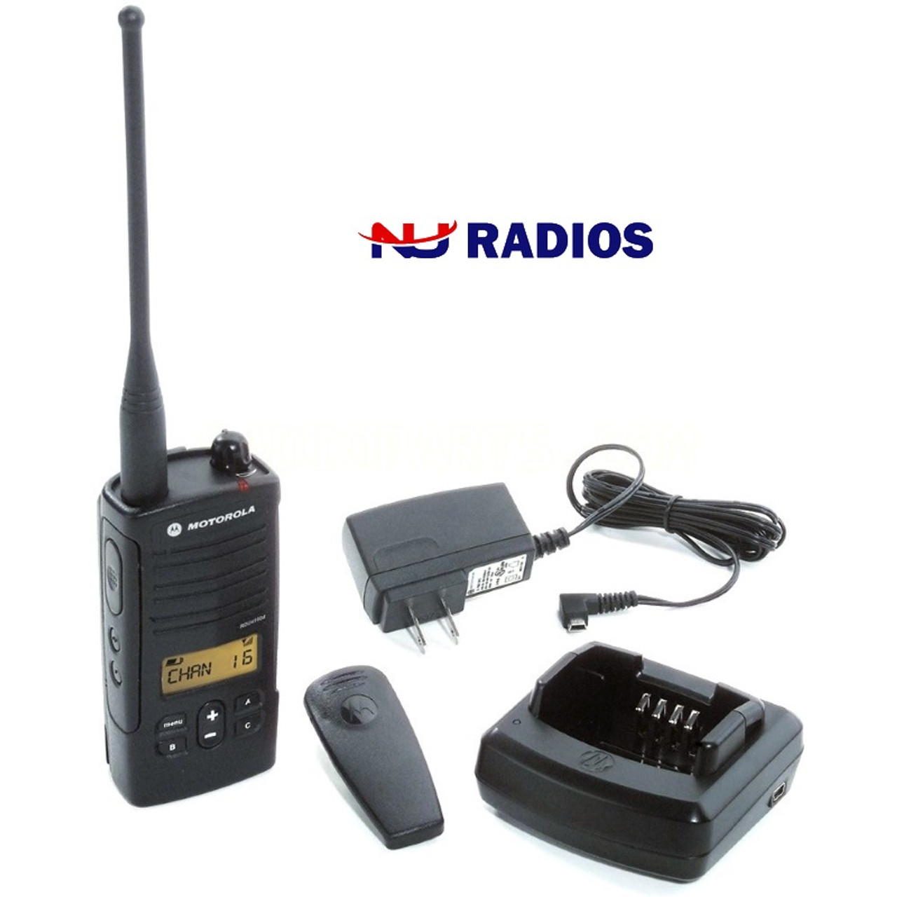 x Motorola RDU4160D RDX Business Series Two-Way UHF Radio with Display (Black) (RDU4160D) - 4