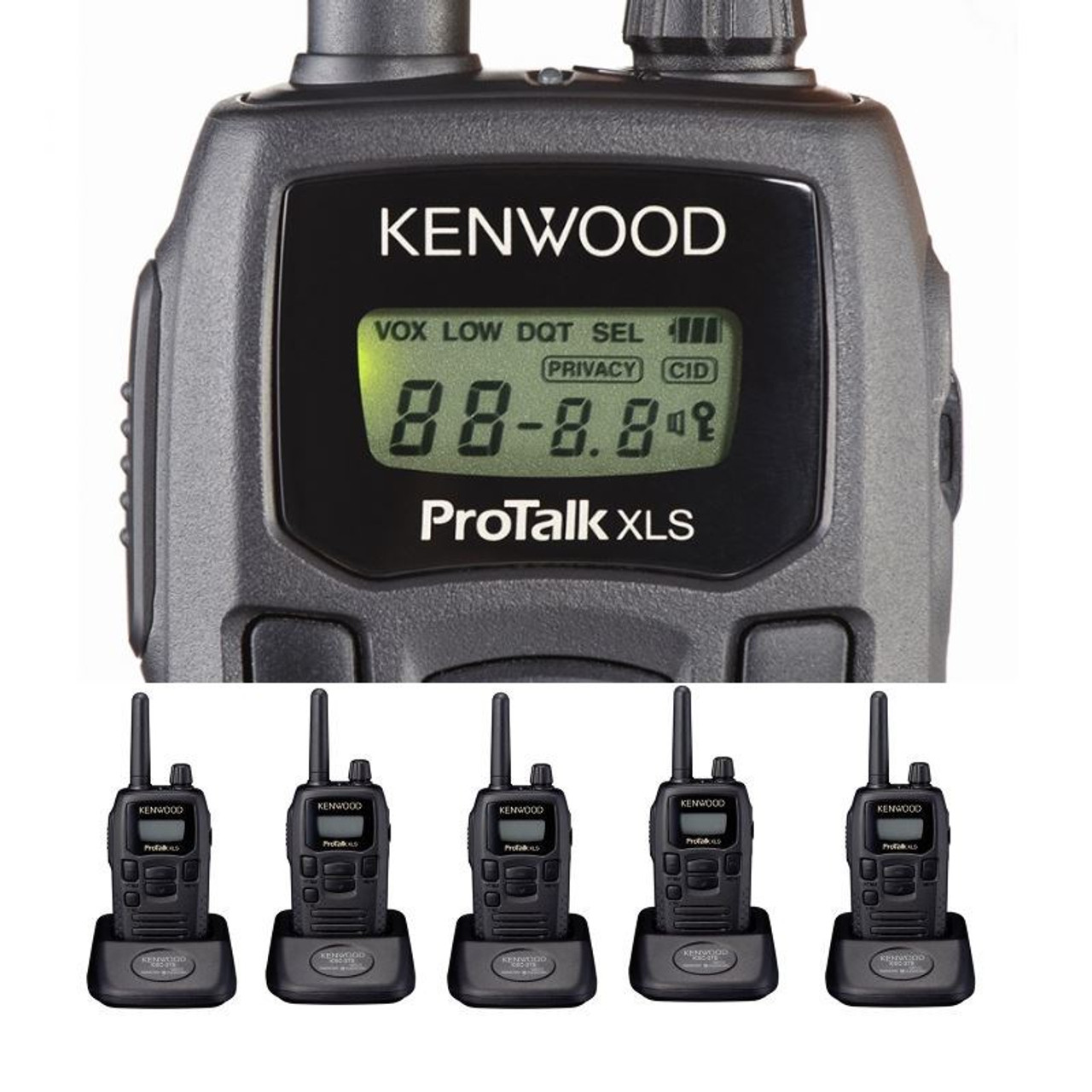 Kenwood ProTalk KBH-14 replacement belt clips XLS TK3230 Spring Action clip  fits 3230 radios. Free Shipping!