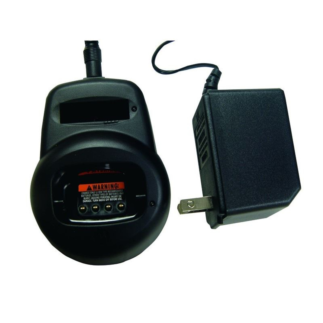 Motorola 56553 Rapid Desktop Charger with AC Adapter is a replacement or  spare for the CLS 1110 CLS 1410 series radios. Get one for your office or  retail store.
