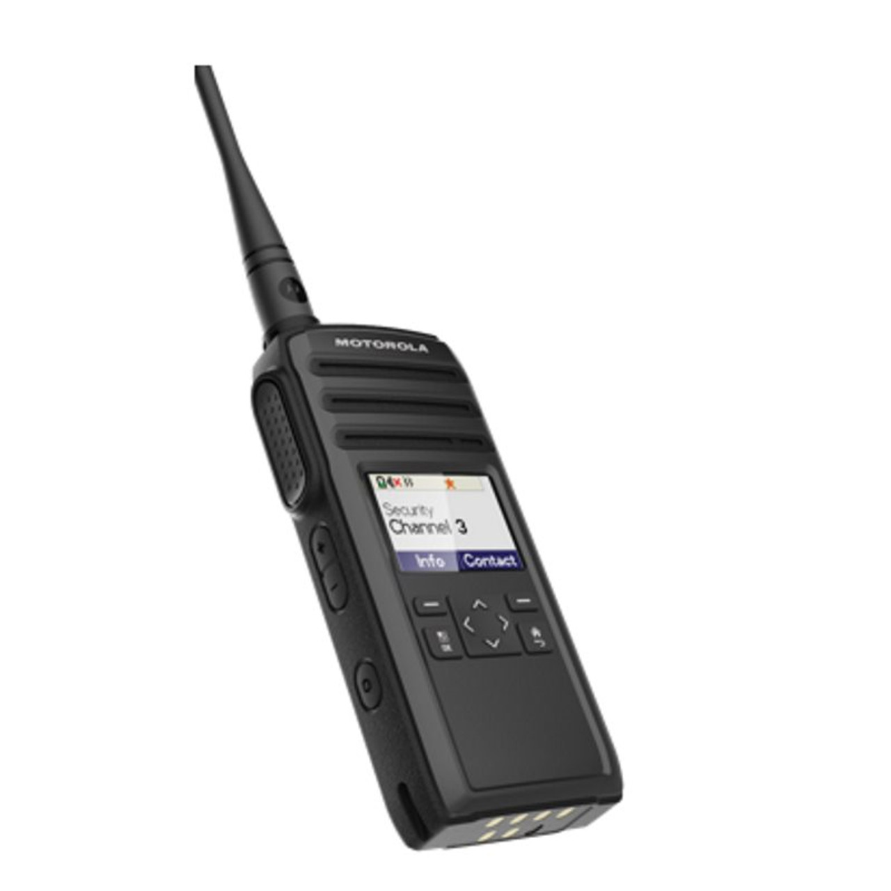 Get your Six Pack of LICENSE FREE Motorola DTR700 Digital Two Way Radios  for business with Vibra Call. Backwards compatible for the DTR410, 550 and  650 models.