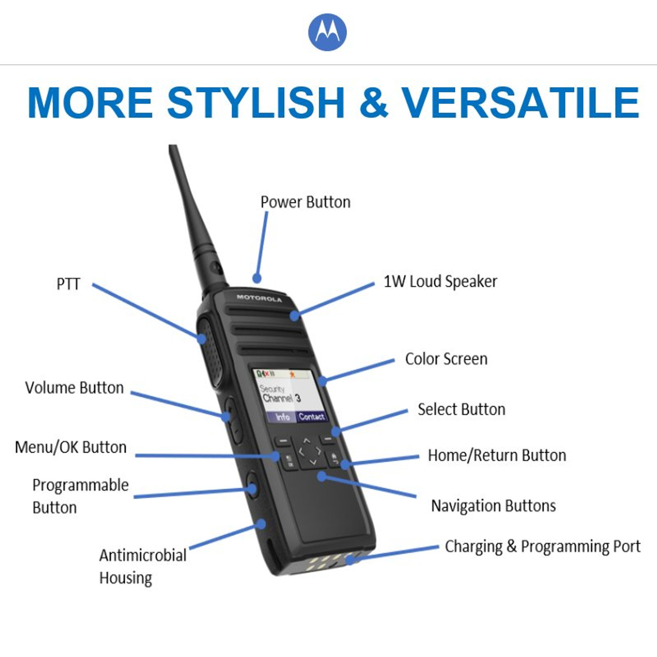 Accessoires radio Mototrbo – Waveband Communications