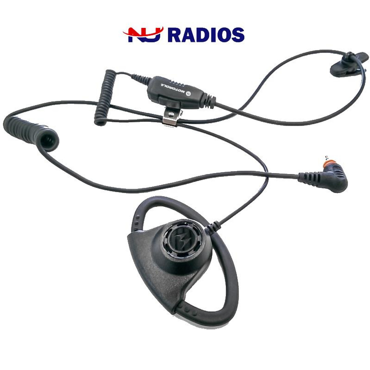 Six Pack of Motorola PMLN7159 Adjustable D-Style Earpieces In-Line PTT  Mic  for the TLK100 and SL300 series radios. A must have for the business on the  go.