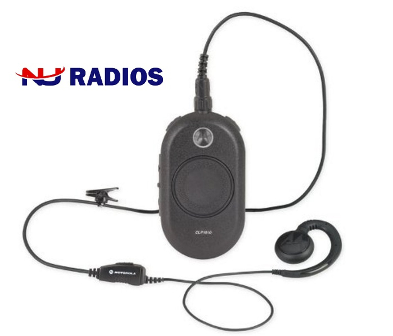 Motorola CLP-1080e UHF 8CH 2-Way Radio for business is tiny, 2.38 ounces.  Great for your office, retail store or hotel.