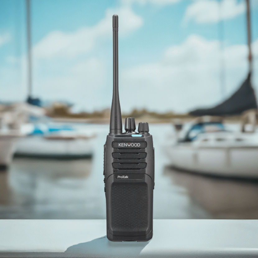 The Kenwood NXP1202AVK is a 64 channel 2W VHF two way radio