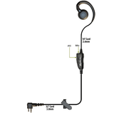 This Blackbox Curl C Style Headset-K1 with in-line microphone and push-to-talk has been designed for all day comfort while providing discreet communications. Boasting a unique design that makes a savvy statement in retail, education, and hospitality settings, it’s perfect for busy professionals on the move. 