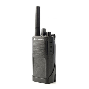 RMV2080 Two-way Radio is a 8-channel, 2 watt, VHF radio that operates on 27 VHF business-exclusive frequencies. Features customized channel including NOAA Weather Alerts and this radio works great outdoors.