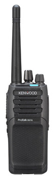 Kenwood's NXP1202NVK 16 channel 2 Watt portable radios operate in both FM analog and
NXDN® digital modes, offering a cost-effective way to migrate smoothly from legacy analog systems while discovering the benefits of advanced digital technology – including larger effective coverage area, low noise for superior clarity, and inherent secured voice. 