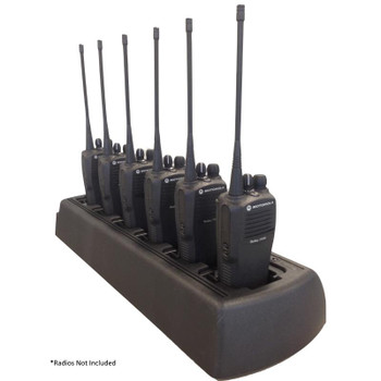 Each pocket includes an LED indicator, providing charge status on each battery. Includes US power supply. Motorola Part PMLN6588 and work with the CP200d two way radio and the CP200, and PR400 models. Radios not included. Each pocket includes an LED indicator, providing charge status on each battery. Includes US power supply. Motorola Part PMLN6588 and work with the CP200d two way radio and the CP200, and PR400 models. Radios not included.
