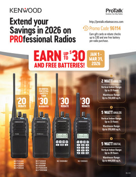 KENWOOD PROMO - GET UP TO $30 OFF EACH RADIO!