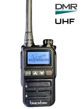The Blackbox SHIFT is an affordable DMR digital and analog two-way radio with 2 Slot Simplex operation and 1.6 watts of power. Its rugged, IP-rated construction and capacity for up to 1,024 channels make it an excellent compact radio for professional use. The SHIFT uses a standard Kenwood K1-compatible 2-Pin connection for headsets and audio accessories.
