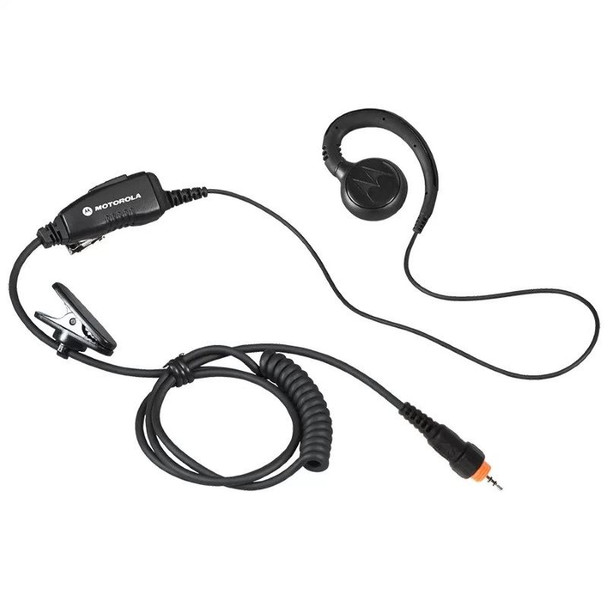A compact and lightweight communications earpiece designed for use with CLP series radios. It has an inline PTT microphone that clips to your clothing for convenient use. Fits CLP-1010 and CLP-1040 radios only.