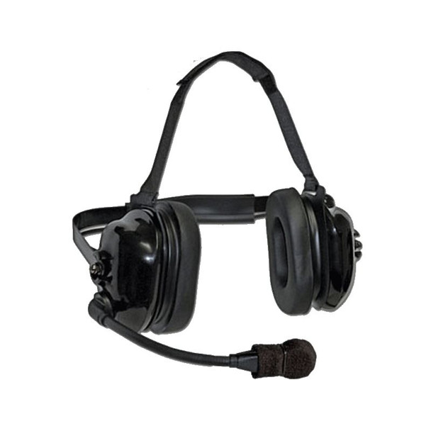 Lightweight, behind-the-head band is fully adjustable and very comfortable. Receive audio is heard over loud dual-muff earphones and the flexible boom microphone ensures clear audio on transmit. The Klein Titan Flex Boom M-1 fits Motorola 2 Pin radios like the CLS, DLR, RDx & RMx series.