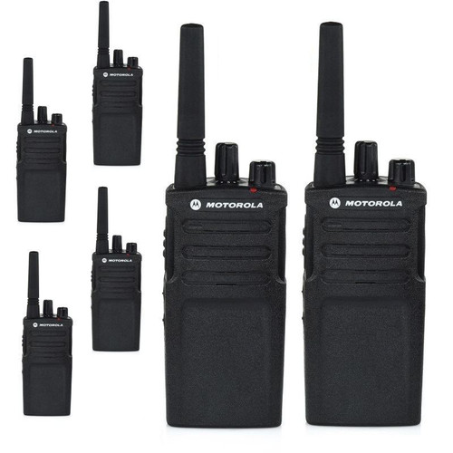Get this Six Pack of Motorola RMU2080 radios with NOAA is the work