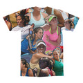 Madison Keys Photo Collage T-Shirt back