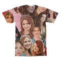 Alexandra Breckenridge Photo Collage T-Shirt back