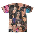 Jenna Ortega Photo Collage T-Shirt back