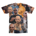 Andrew Tate Photo Collage T-Shirt back