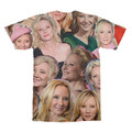 Anne Heche Photo Collage T-Shirt back