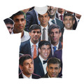 Rishi Sunak Photo Collage T-Shirt