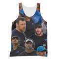 Dan Campbell Photo Collage Tanktop