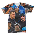 Dan Campbell Photo Collage T-shirt
