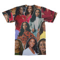 Abby Phillip Photo Collage T-shirt back