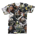 Alvin Kamara (New Orleans Saints) Photo Collage T-shirt