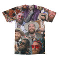 Teddy Swims  Photo Collage T-shirt back