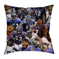 Ray Lewis Phone Collage Pillowcase