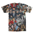AC_DC Photo Collage T-shirt back