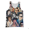 Brendon Urie Photo Collage Tank Top Brendon Urie Photo Collage Tank Top