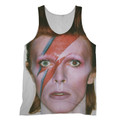 David Bowie Big Face Tank Top David Bowie Big Face Tank Top
