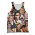 Brad Pitt Photo Collage Tank Top Brad Pitt Photo Collage Tank Top