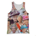 Queen Elizabeth II Photo Collage Tank Top Queen Elizabeth II Photo Collage Tank Top