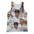 Lewis Hamilton Photo Collage Tank Top