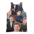 Jason Bateman Photo Collage Tank Top Jason Bateman Photo Collage Tank Top