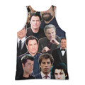 John Travolta Photo Collage Tank Top John Travolta Photo Collage Tank Top