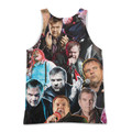 Meat Loaf Photo Collage Tank Top Meat Loaf Photo Collage Tank Top