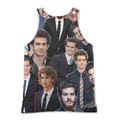 Andrew Garfield Photo Collage Tank Top Andrew Garfield Photo Collage Tank Top