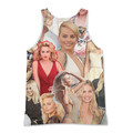 Margot Robbie Photo Collage Tank Top Margot Robbie Photo Collage Tank Top
