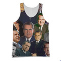 President Richard Nixon Photo Collage Tank Top